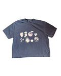 Women's Cropped Fruit T-Shirt