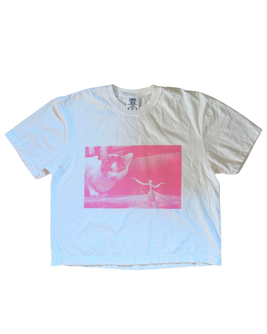 Women's Cropped Cat Mantis T-Shirt