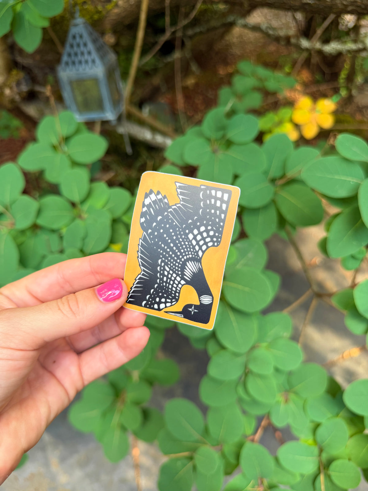 Loon Sticker