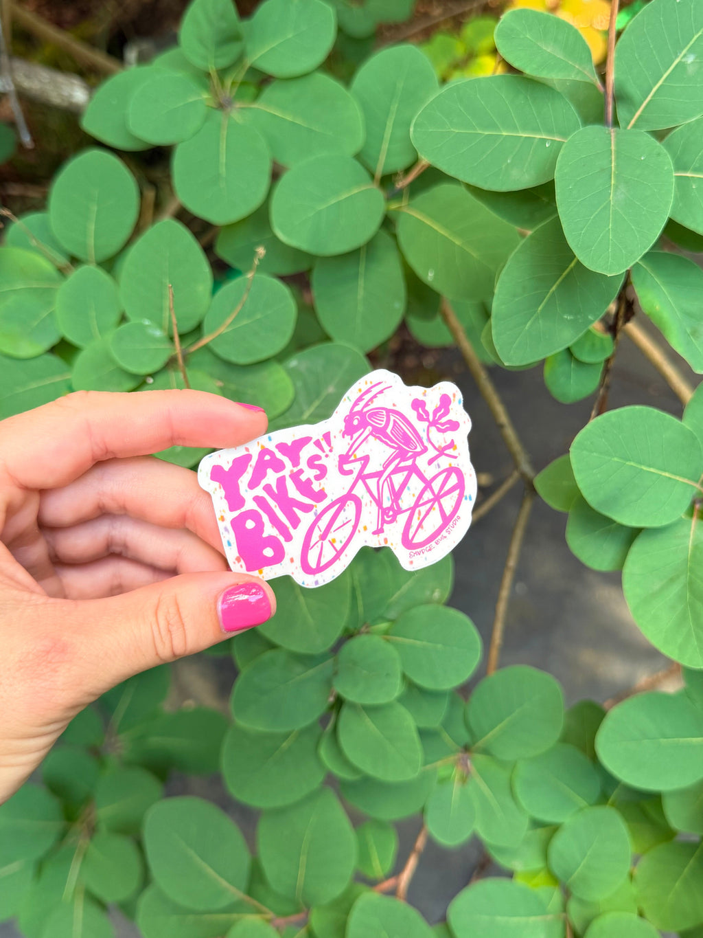 Yay Bikes Sticker