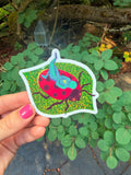 Ladybug Lounger Sticker