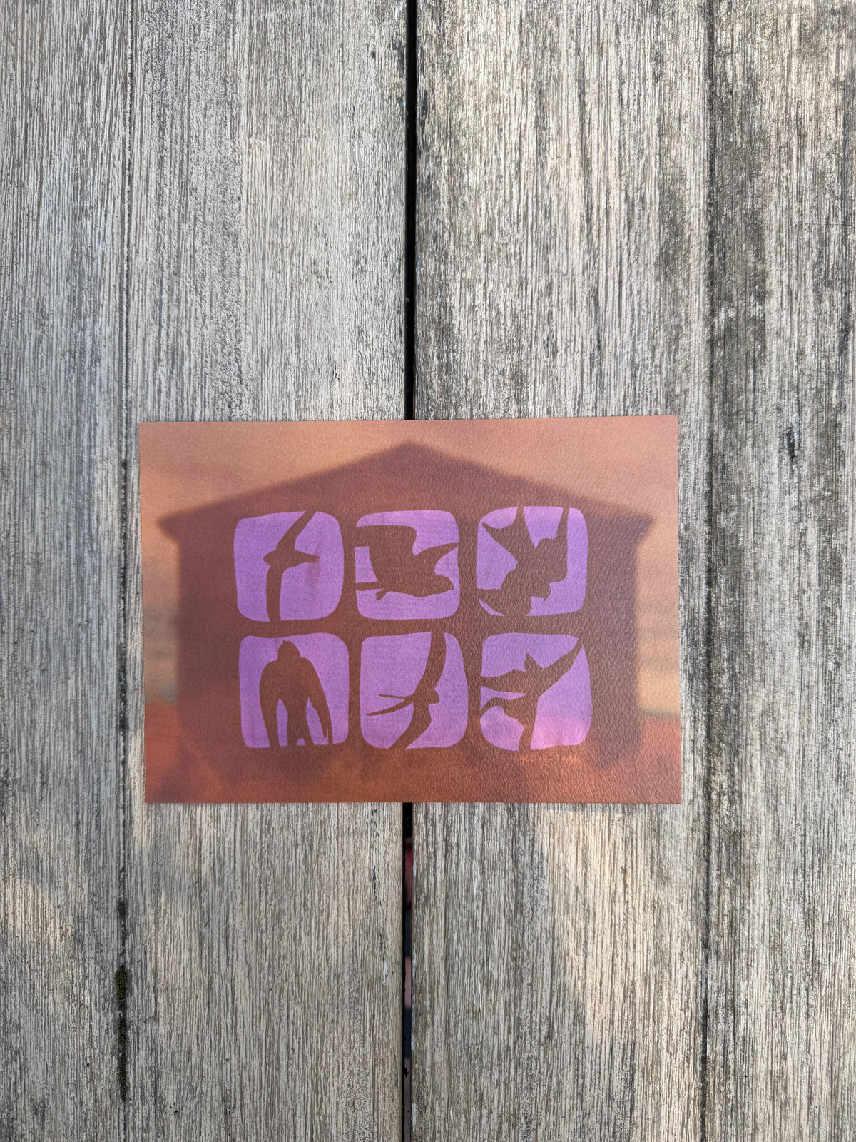 Birds House Print  5x7'