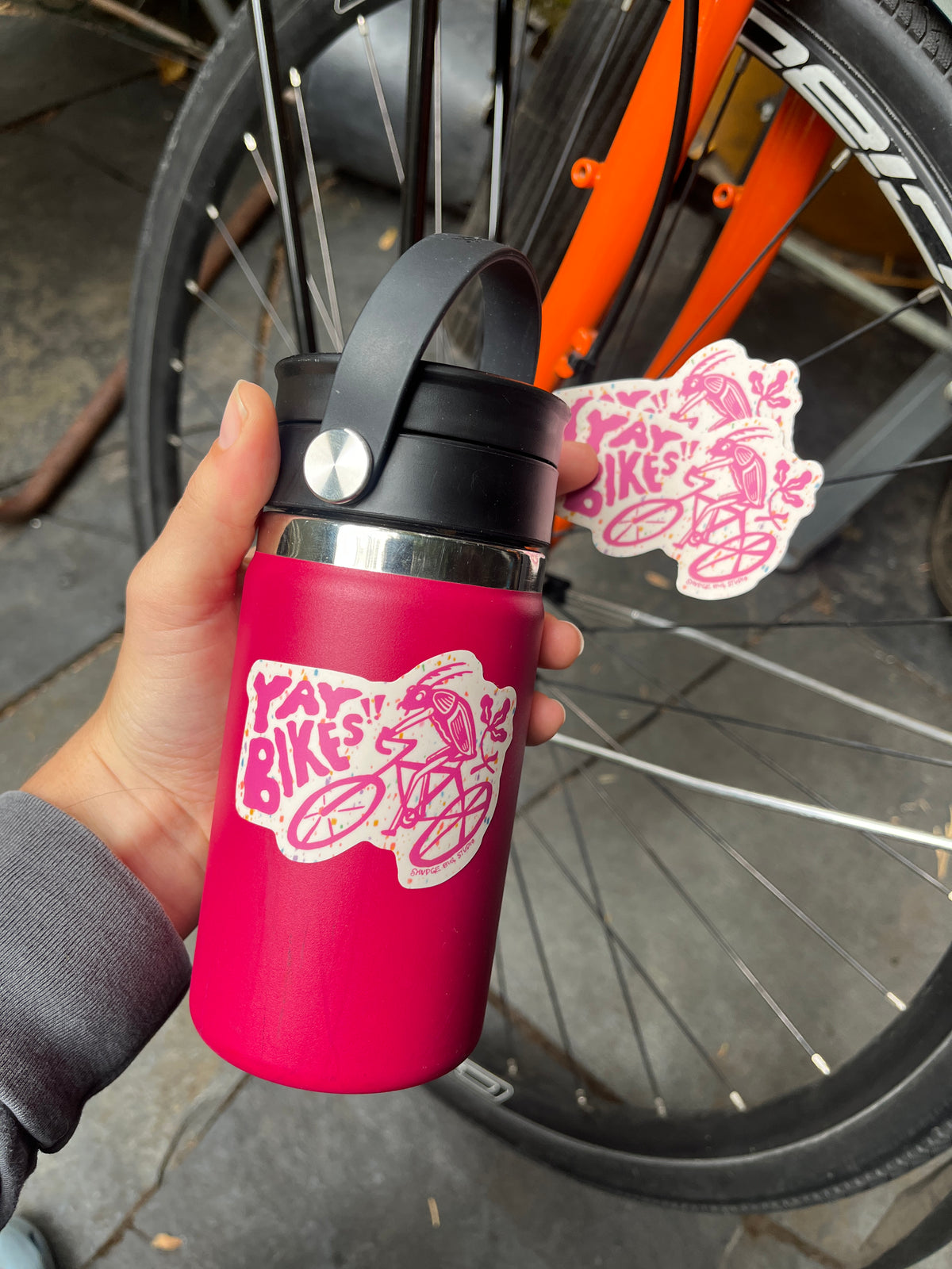 Yay Bikes Sticker